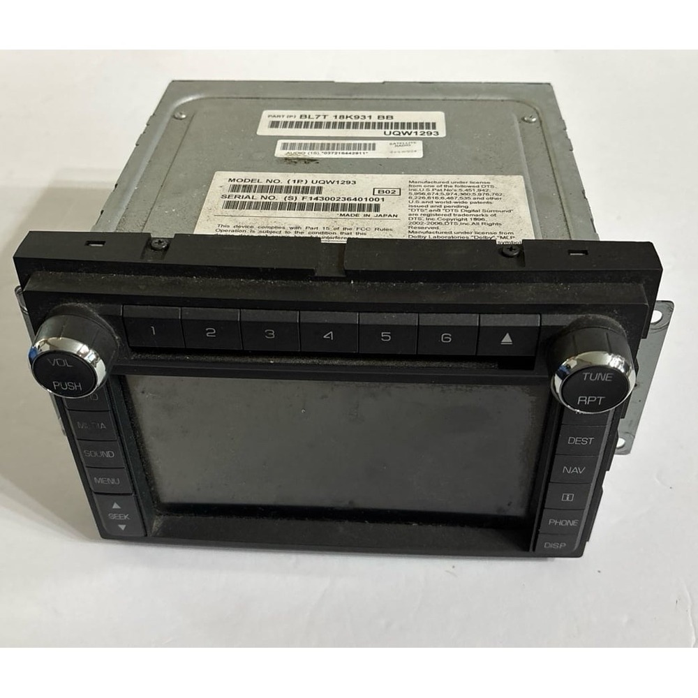 2011 Lincoln Navigator Touch Screen Radio